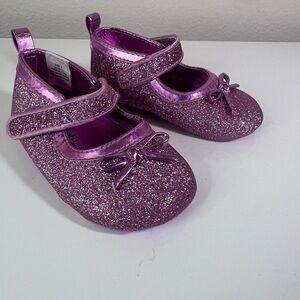 Koala pink glittery shoes